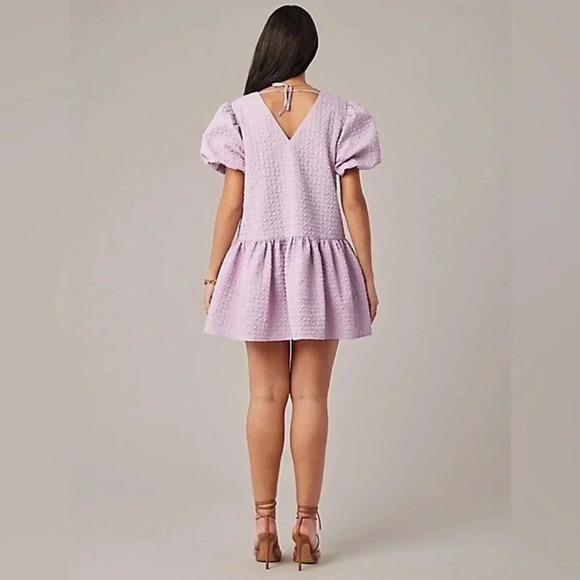 Hudson North Easy V neck Short Sleeve Short Dress Dark Orchid - Picture 3 of 15